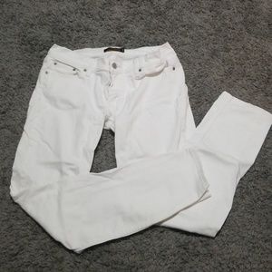 Levi's too super low 524 jeans White 13M